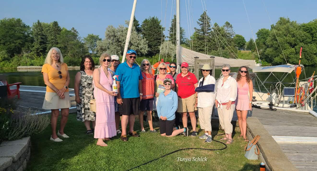 “I always appreciate learning from you intelligent and capable boaters. My whole family learned the cleat knot! Thank you.”